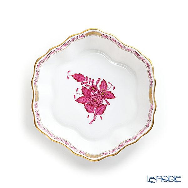 ヘレンド アポニーピンク 00498-0-00 フルーツボウル（オクタゴナル） 12.5cm