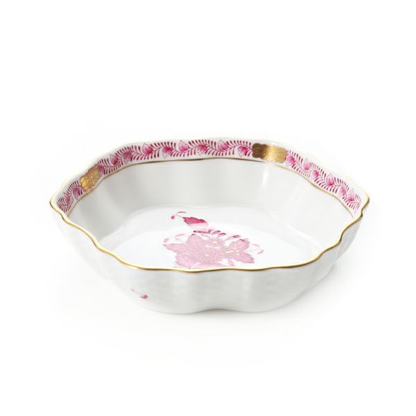 ヘレンド アポニーピンク 00498-0-00 フルーツボウル（オクタゴナル） 12.5cm