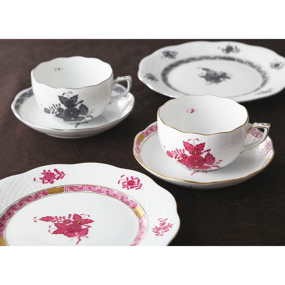 ヘレンド アポニーピンク 00517-0-00 プレート 19cm