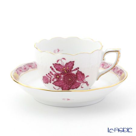 ヘレンド アポニーピンク 00711-0-00 モカカップ＆ソーサー 100ml