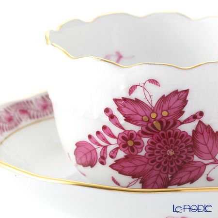 ヘレンド アポニーピンク 00711-0-00 モカカップ＆ソーサー 100ml