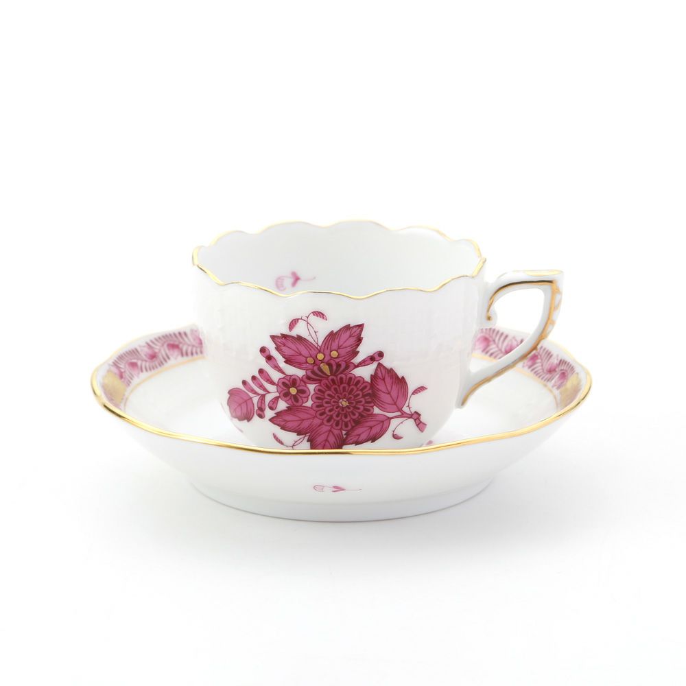 ヘレンド アポニーピンク 00711-0-00 モカカップ＆ソーサー 100ml