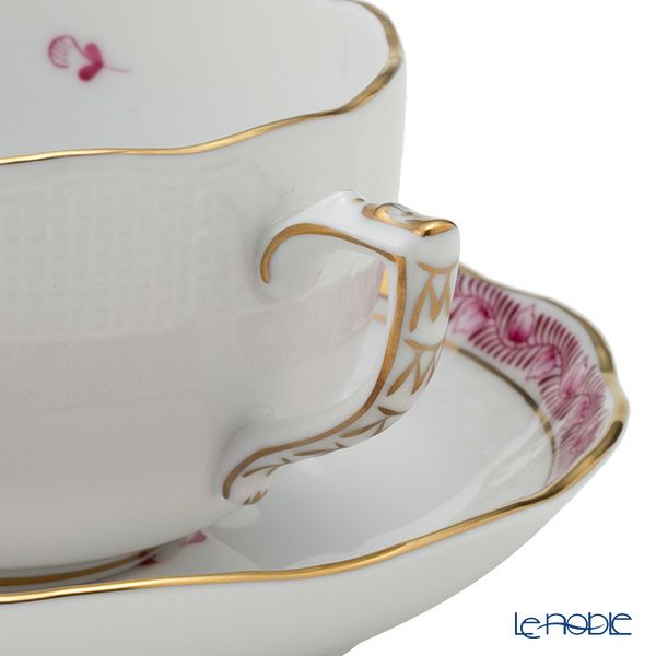 ヘレンド アポニーピンク 00724-0-00／724 ティーカップ＆ソーサー 200ml