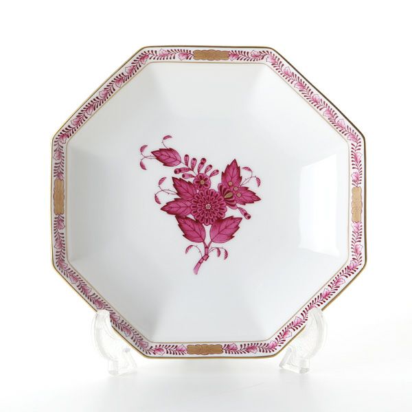ヘレンド アポニーピンク 04304-1-00 小皿（オクタゴナル） 13.5cm