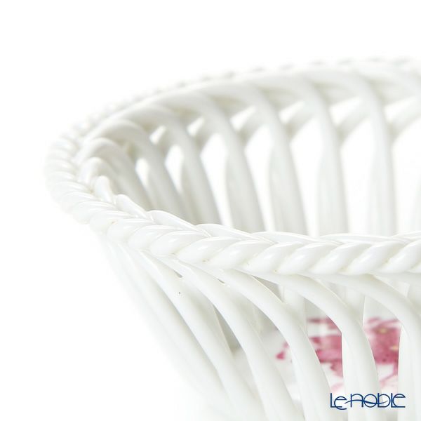 ヘレンド アポニーピンク バスケット 07373-0-00