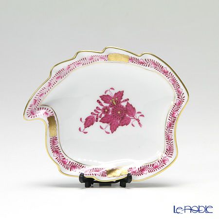 ヘレンド アポニーピンク 07774-0-00 アッシュトレイ リーフ 12cm