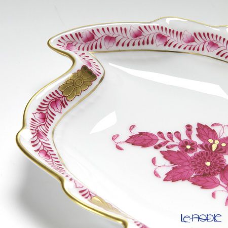 ヘレンド アポニーピンク 07774-0-00 アッシュトレイ リーフ 12cm