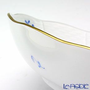 ヘレンド アポニーブルー 00323-0-00 フルーツコンポート 20cm