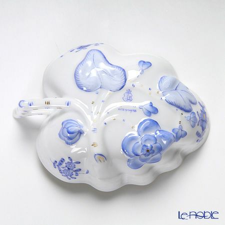 ヘレンド アポニーブルー 00492-0-00 オープンシュガー 10.5cm