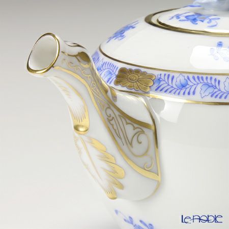 ヘレンド アポニーブルー 00608-0-09 ティーポット ローズ 400ml