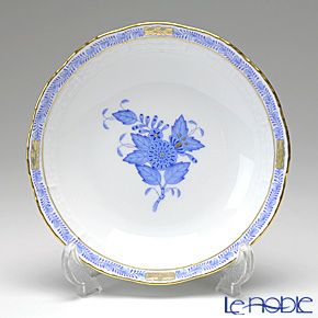 ヘレンド アポニーブルー 00704-1-00 フルーツボウル 13.5cm