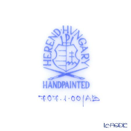 ヘレンド アポニーブルー 00707-0-00／707 モカカップ＆ソーサー 150ml