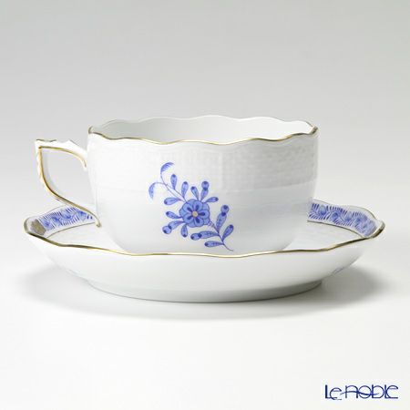 ヘレンド アポニーブルー 00724-0-00／724 ティーカップ＆ソーサー 200ml