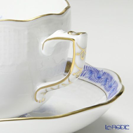 ヘレンド アポニーブルー 00724-0-00／724 ティーカップ＆ソーサー 200ml