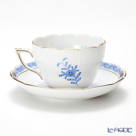 ヘレンド アポニーブルー 00730-0-00 ティーカップ＆ソーサー（兼用） 200ml