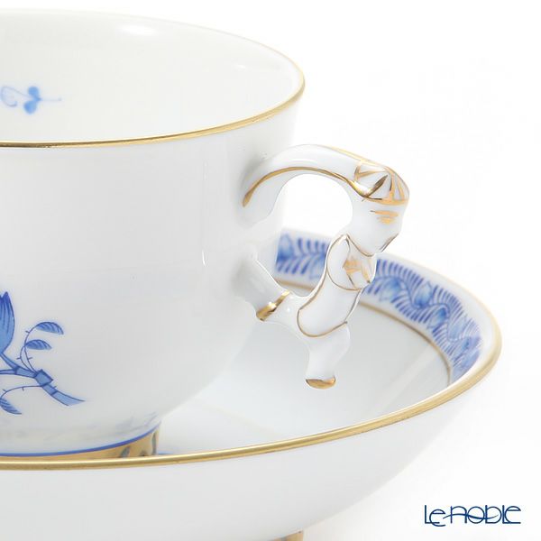 ヘレンド シノワズリ（中国趣味）アポニーブルー 03364-0-21 マンダリン ラージカップ＆ソーサー