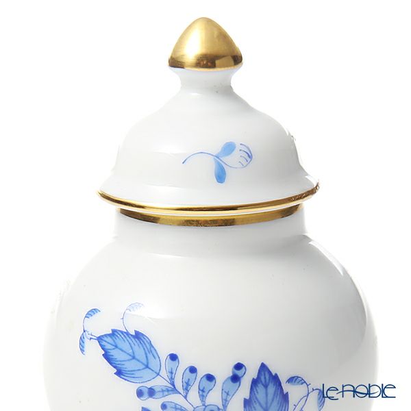 ヘレンド アポニーブルー 06574-0-15 ミニベース蓋付 9cm