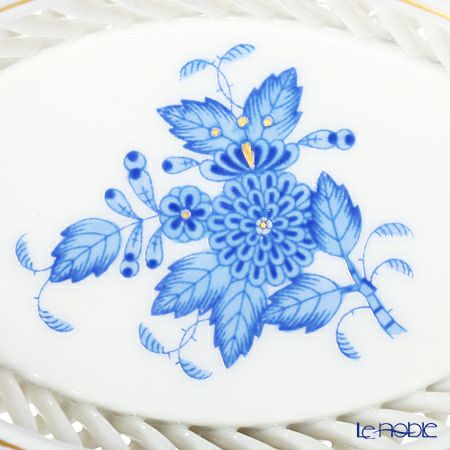 ヘレンド アポニーブルー 07381-0-00／7381 バスケット