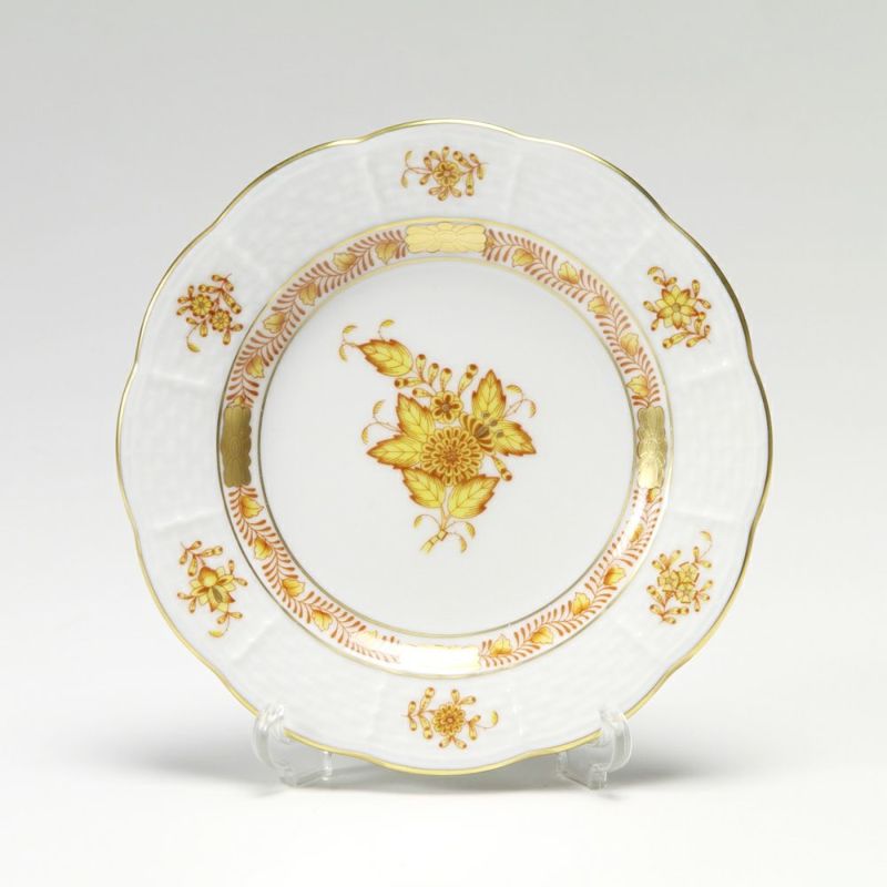 ヘレンド アポニーイエロー 00512-0-00 プレート 12.5cm