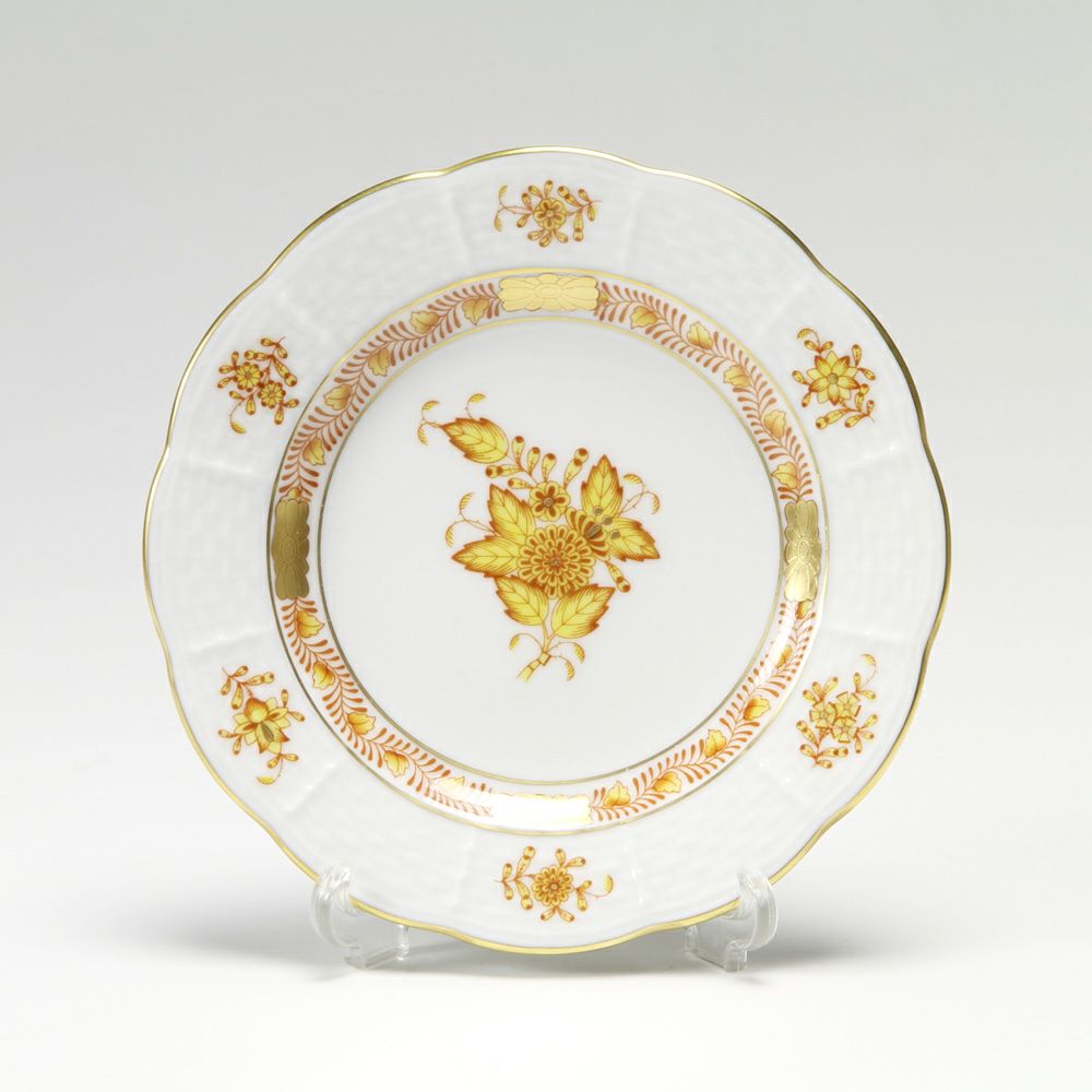 ヘレンド アポニーイエロー 00512-0-00 プレート 12.5cm