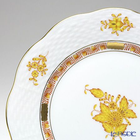 ヘレンド アポニーイエロー 00517-0-00 プレート 19cm