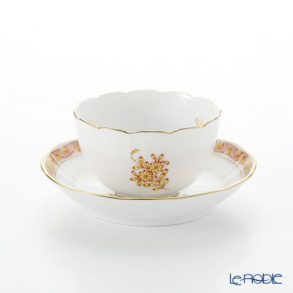 ヘレンド アポニーイエロー 00710-0-91／711 ジャパニーズカップ＆ソーサー 130ml