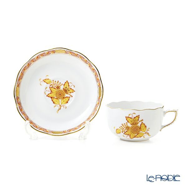 ヘレンド アポニーイエロー 00724-0-00／724 ティーカップ＆ソーサー 200ml