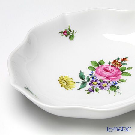 アウガルテン（AUGARTEN） フローラルパターン（SA534） オーバルディッシュ 17.5×13.5cm