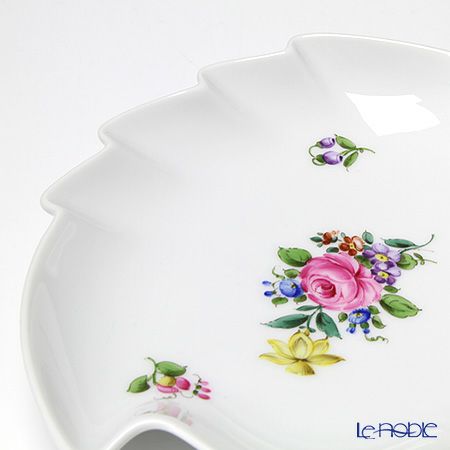 アウガルテン（AUGARTEN） フローラルパターン（SA534） リーフディッシュ 18cm（109）