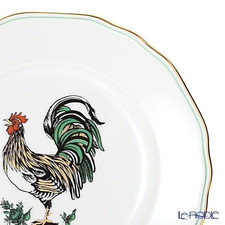 アウガルテン（AUGARTEN） イヤープレート（干支プレート）初年度版（SA571） 20cm 2017年 トリ 440（062） 【日本限定】