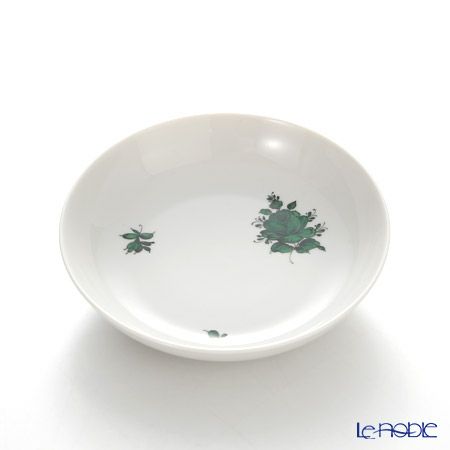 アウガルテン（AUGARTEN） マリアテレジア シンプル（SA598） グリーン ラウンドディッシュ 12.5cm（069）