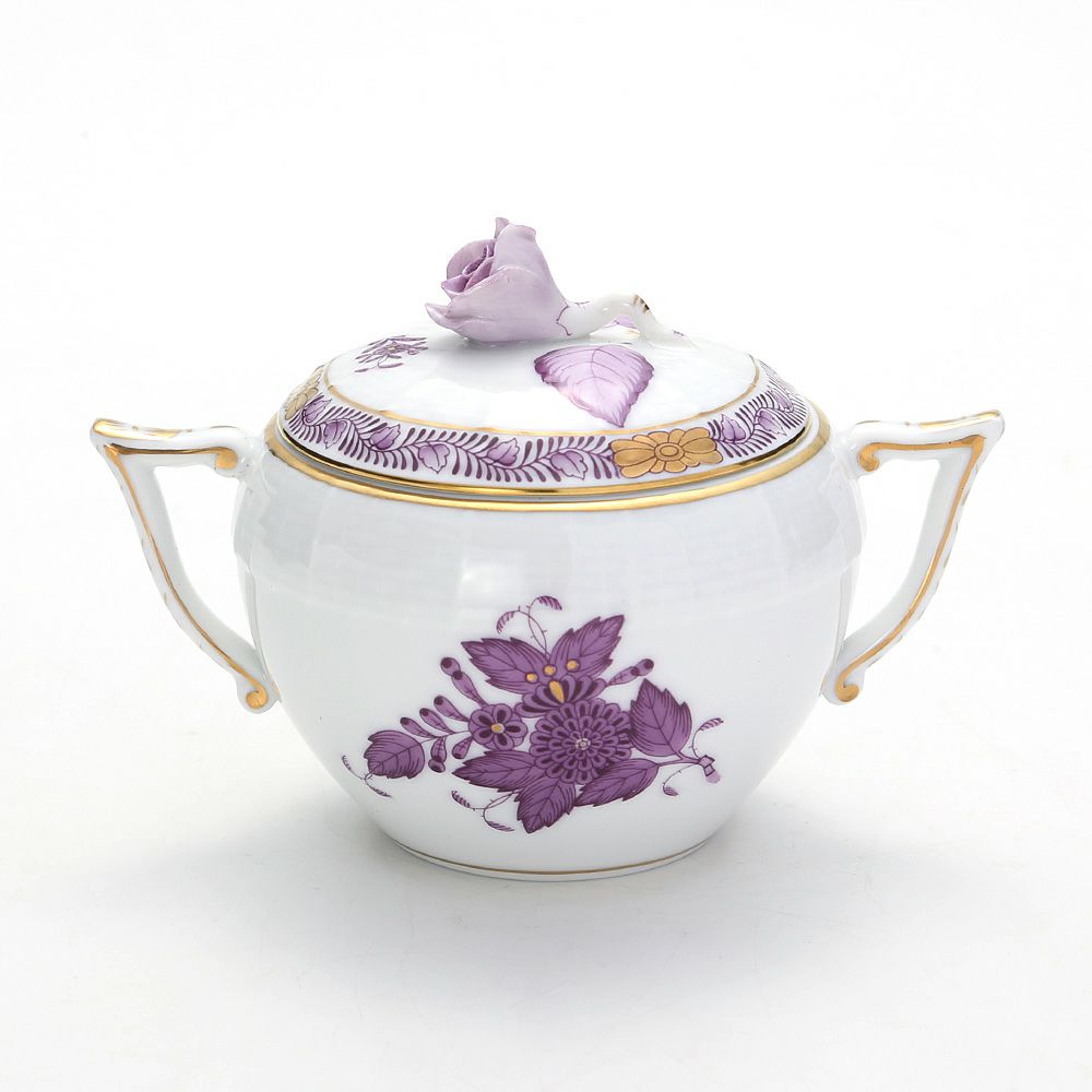 ヘレンド アポニーライラック 00472-0-09 シュガーポット ローズ 200ml