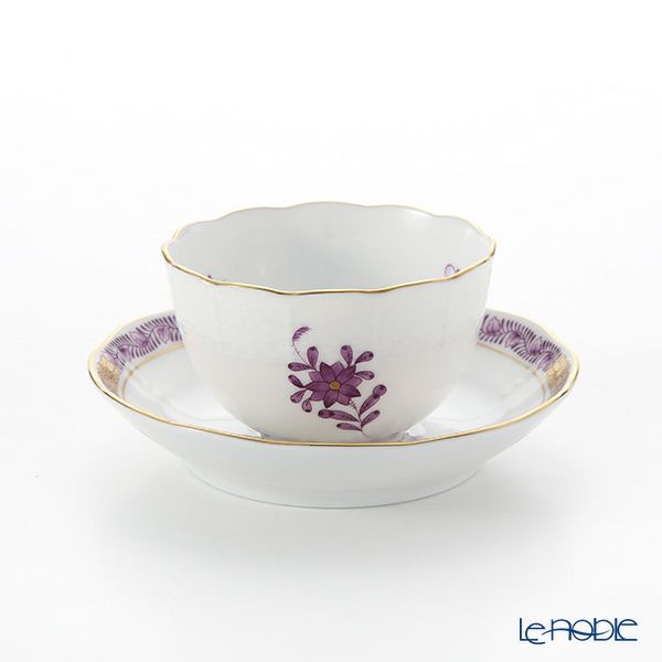 ヘレンド アポニーライラック 00710-0-91／711 ジャパニーズカップ＆ソーサー 130ml