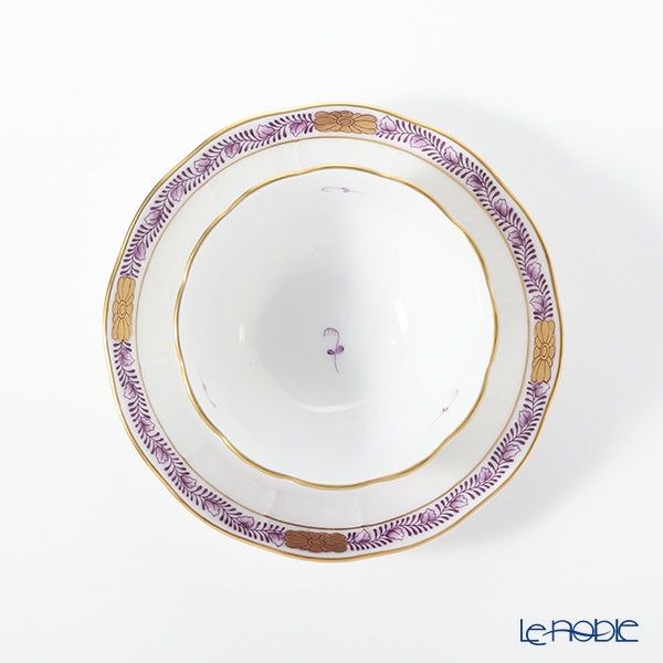 ヘレンド アポニーライラック 00710-0-91／711 ジャパニーズカップ＆ソーサー 130ml