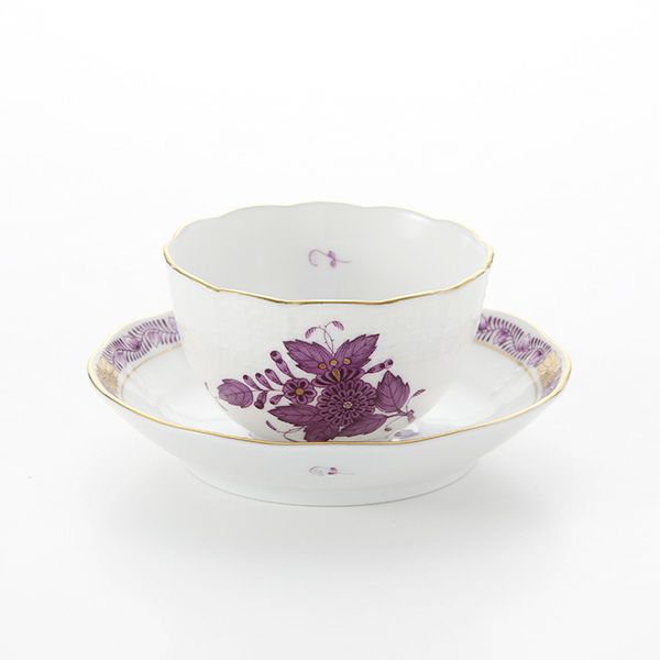 ヘレンド アポニーライラック 00710-0-91／711 ジャパニーズカップ＆ソーサー 130ml