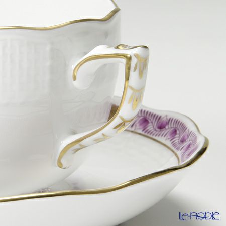 ヘレンド アポニーライラック 00724-0-00／724 ティーカップ＆ソーサー 200ml