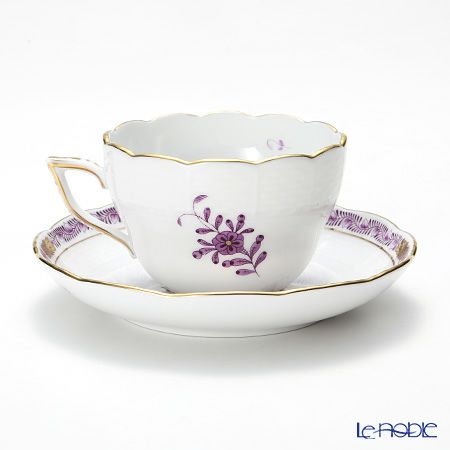 ヘレンド アポニーライラック 00730-0-00 ティーカップ＆ソーサー（兼用） 200ml