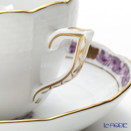 ヘレンド アポニーライラック 00730-0-00 ティーカップ＆ソーサー（兼用） 200ml