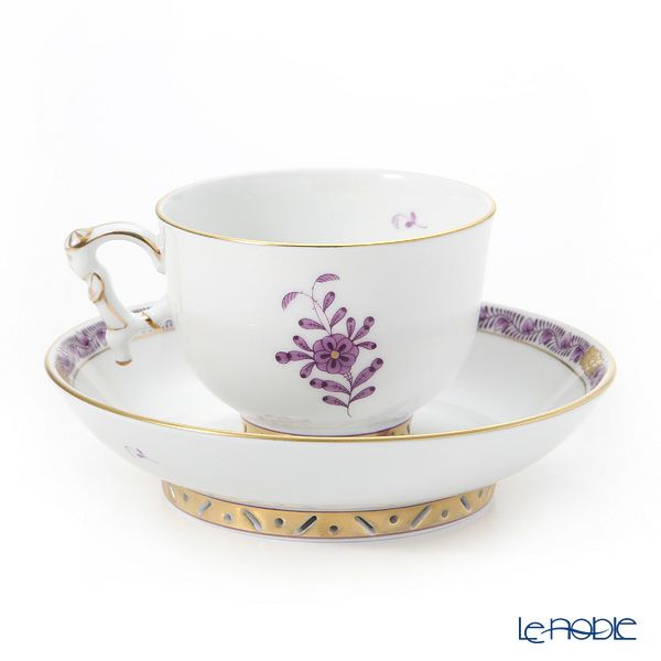 ヘレンド シノワズリ（中国趣味）アポニーライラック 03364-0-21 マンダリン ラージカップ＆ソーサー