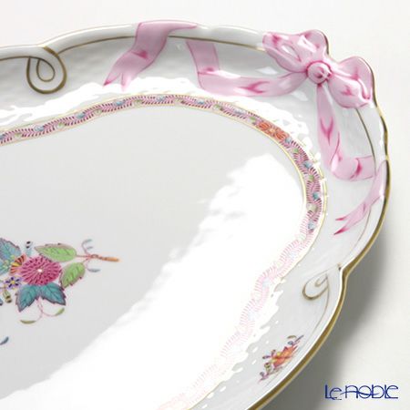 ヘレンド アポニーフラワー 00400-0-00 パーティートレイ 38cm