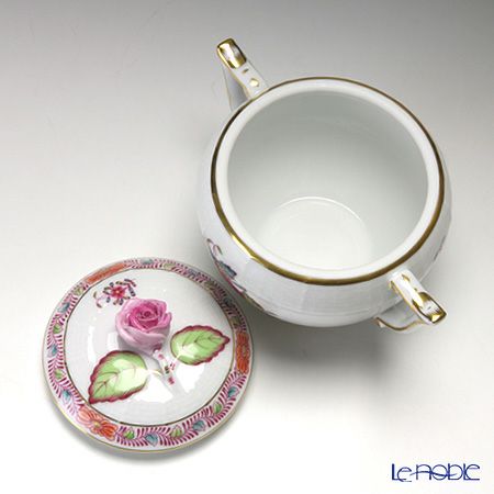 ヘレンド アポニーフラワー 00472-0-09 シュガーポット ローズ 200ml