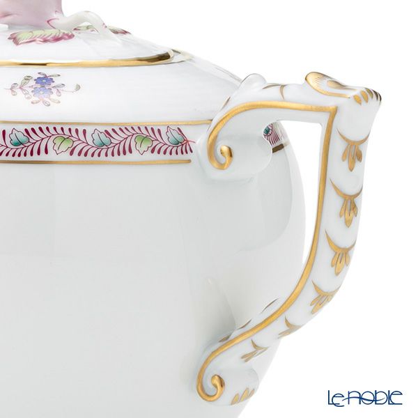 ヘレンド アポニーフラワー 00606-0-09／604 ティーポット ローズ 800ml