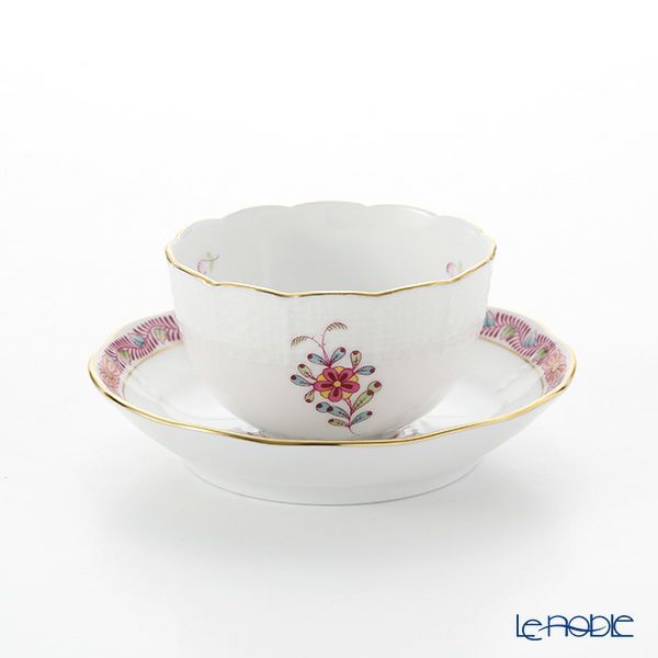 ヘレンド アポニーフラワー 00710-0-91／711 ジャパニーズカップ＆ソーサー 130ml