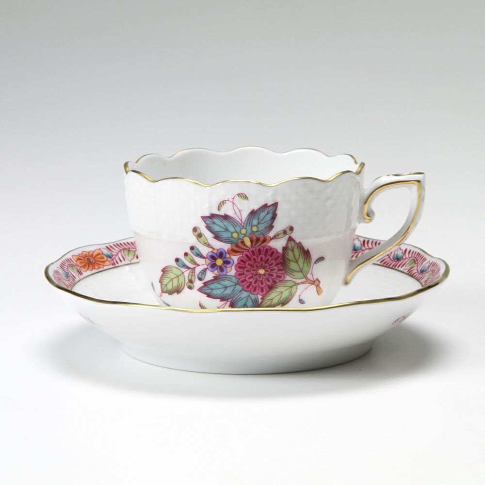 ヘレンド アポニーフラワー 00711-0-00 モカカップ＆ソーサー 100ml