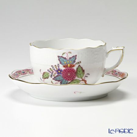 ヘレンド アポニーフラワー 00724-0-00／724 ティーカップ＆ソーサー 200ml