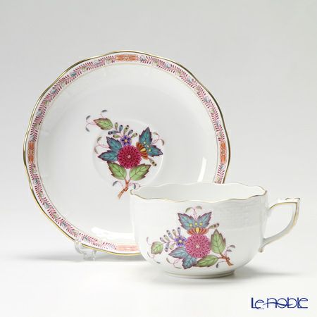 ヘレンド アポニーフラワー 00724-0-00／724 ティーカップ＆ソーサー 200ml