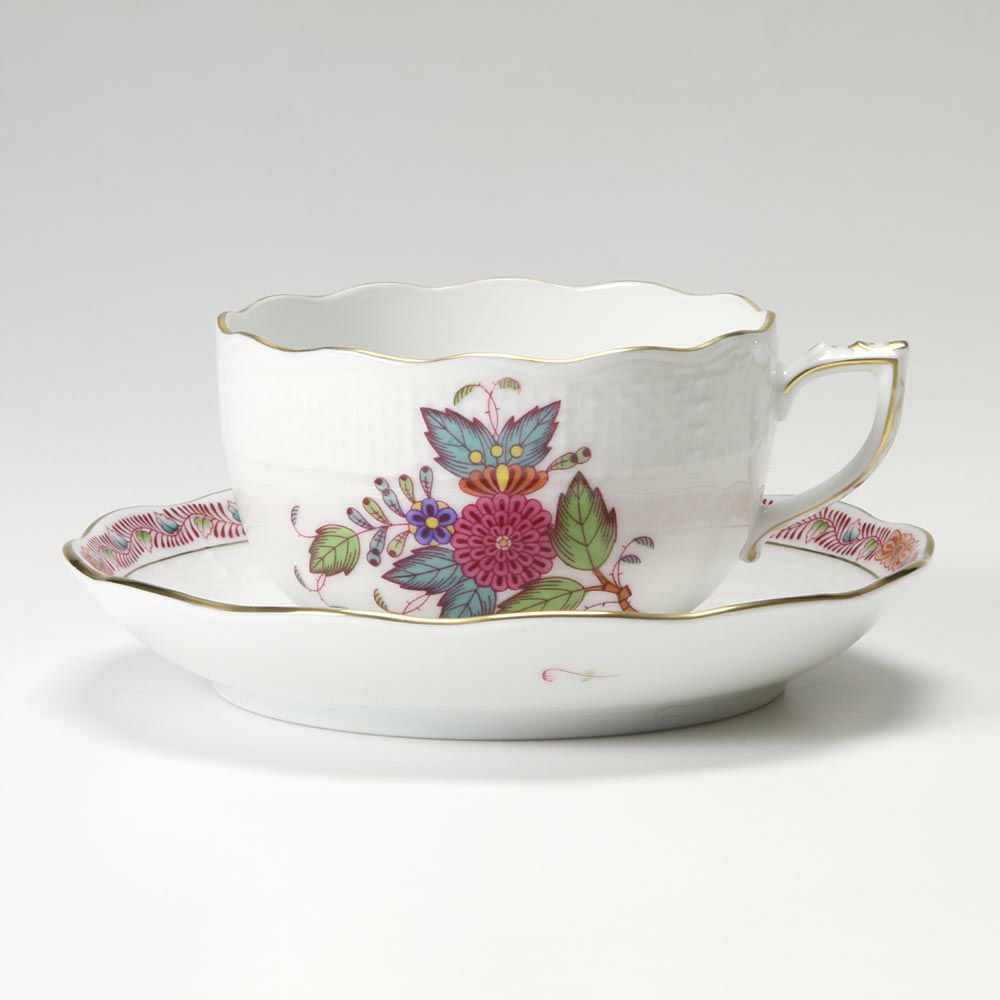 ヘレンド アポニーフラワー 00724-0-00／724 ティーカップ＆ソーサー 200ml