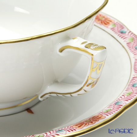 ヘレンド アポニーフラワー 00734-0-00 ティーカップ＆ソーサー（ロウ）