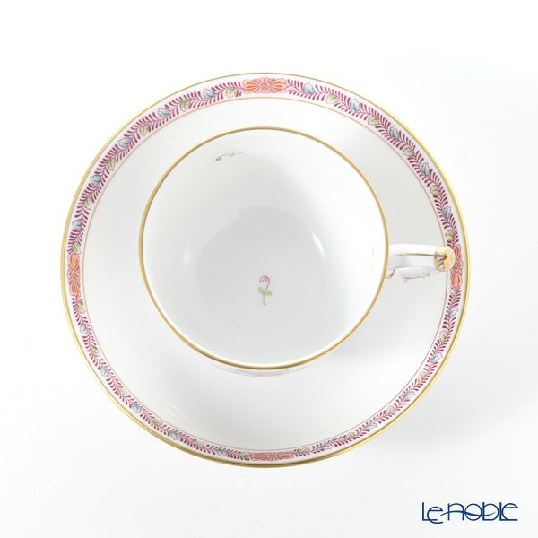 ヘレンド シノワズリ（中国趣味）アポニーフラワー 03364-0-21 マンダリン ラージカップ＆ソーサー