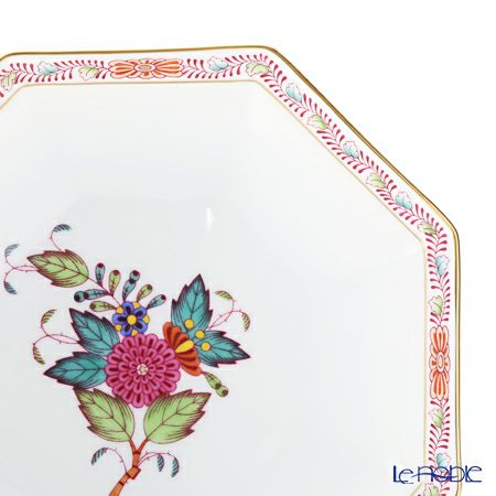ヘレンド アポニーフラワー 04304-1-00 小皿（オクタゴナル） 13.5cm